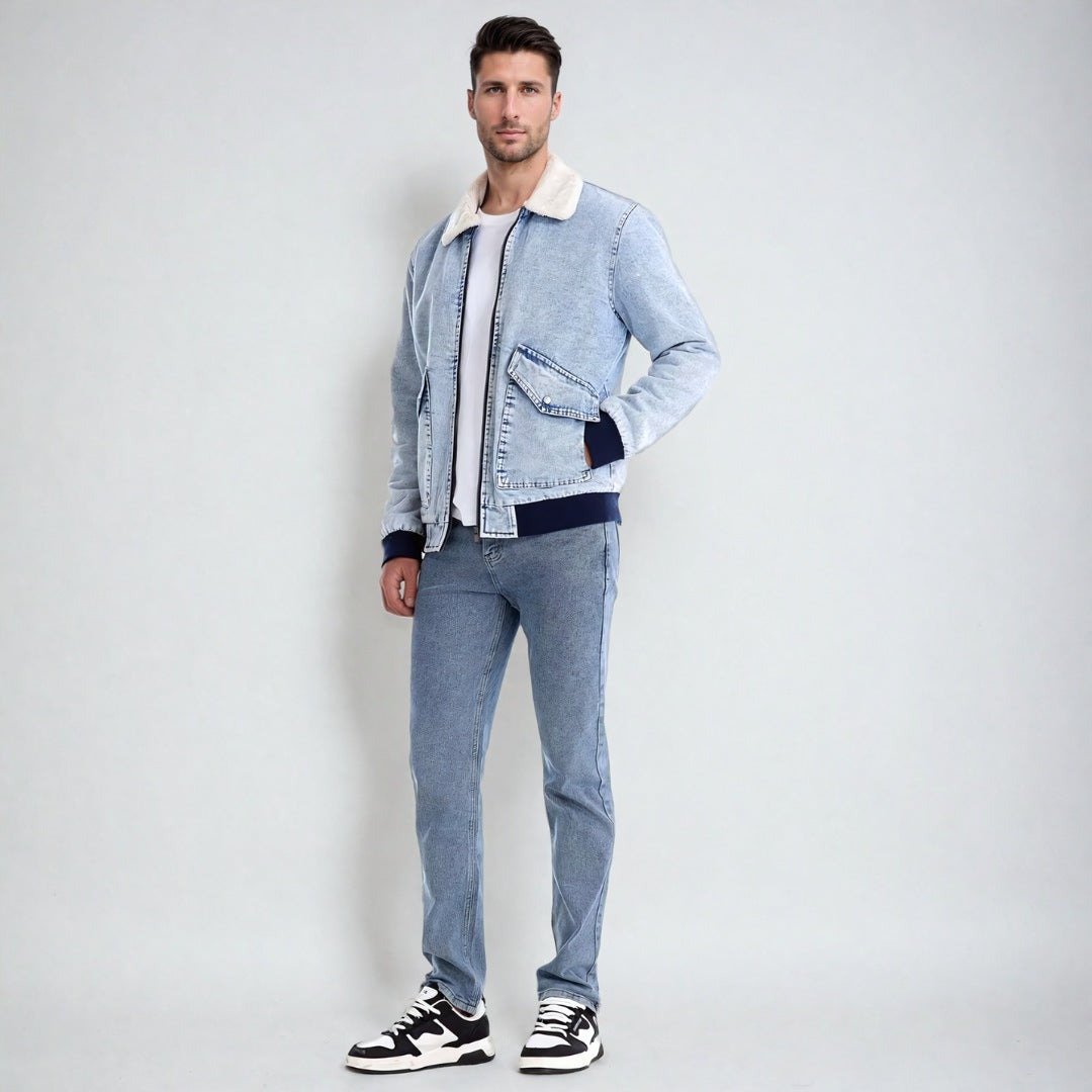 Axel - Denim Jas voor Heren