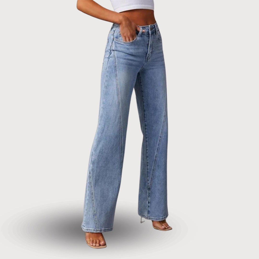 Amanda - Flared Denim Broek