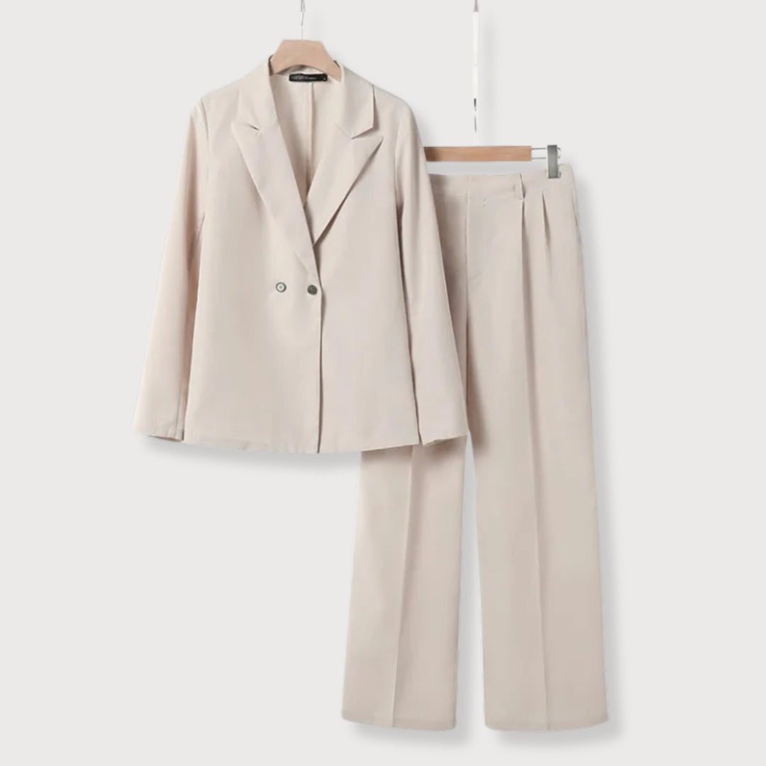 Emilia – Elegante Blazer en Pantalon voor Dames