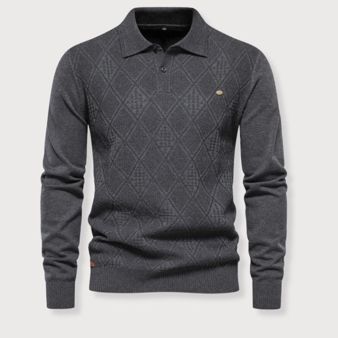 Ian - Luxe Polo met Lange Mouwen