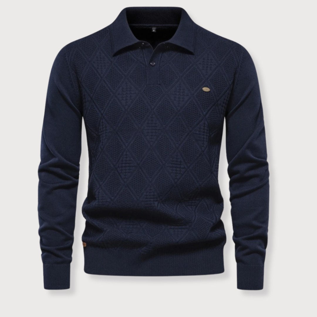 Ian - Luxe Polo met Lange Mouwen