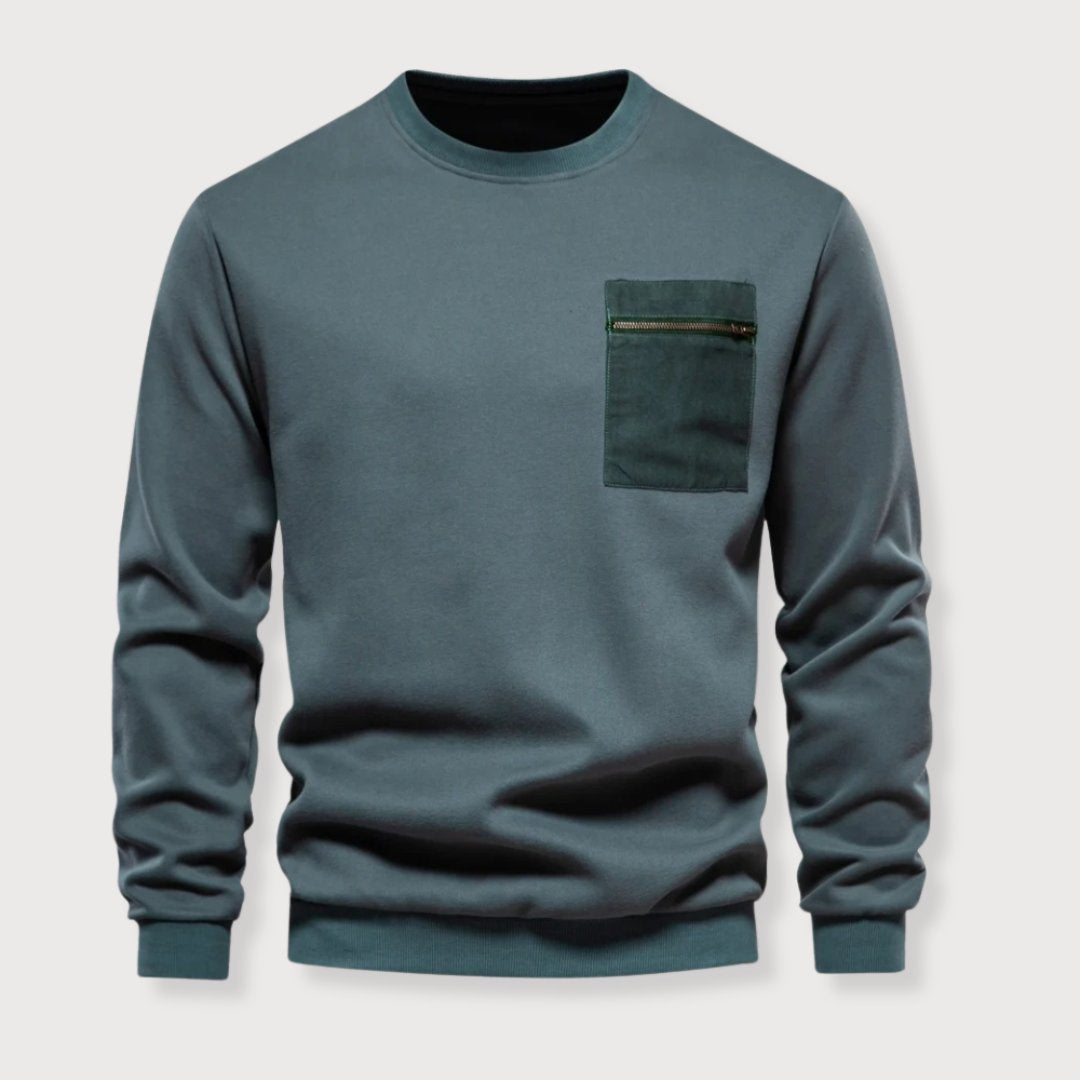 Luka - Modern Crewneck Sweater voor Mannen