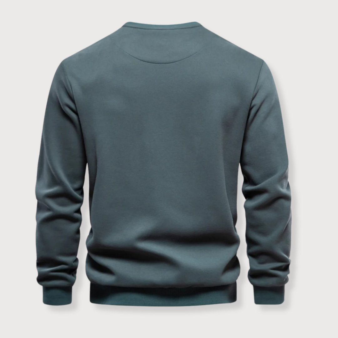 Luka - Modern Crewneck Sweater voor Mannen